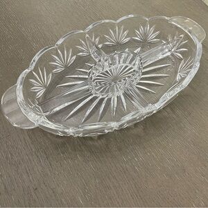 Crystal Relish Dish